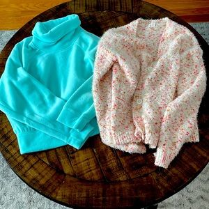 SOLD Girls Cat & Jack and Old Navy Sweater Bundle - Size 14/16